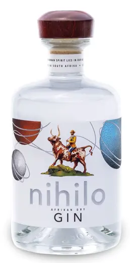 Nihilo Afrikan Dry Gin - Somerset West WO - 50cl