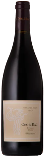 Org de Rac Organic Reserve Shiraz 2016 (BIO) - Swartland WO - 75cl